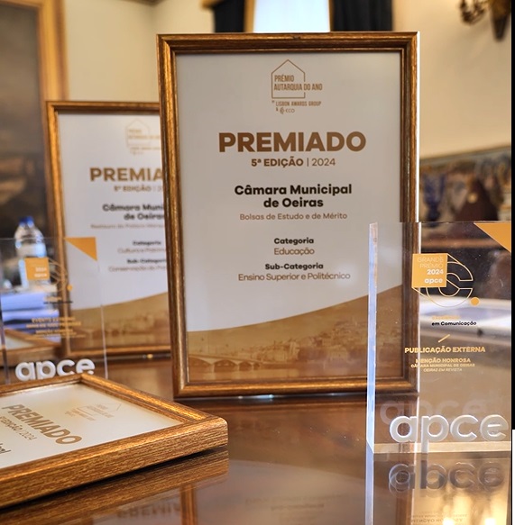 imagem de vários prémios recebidos