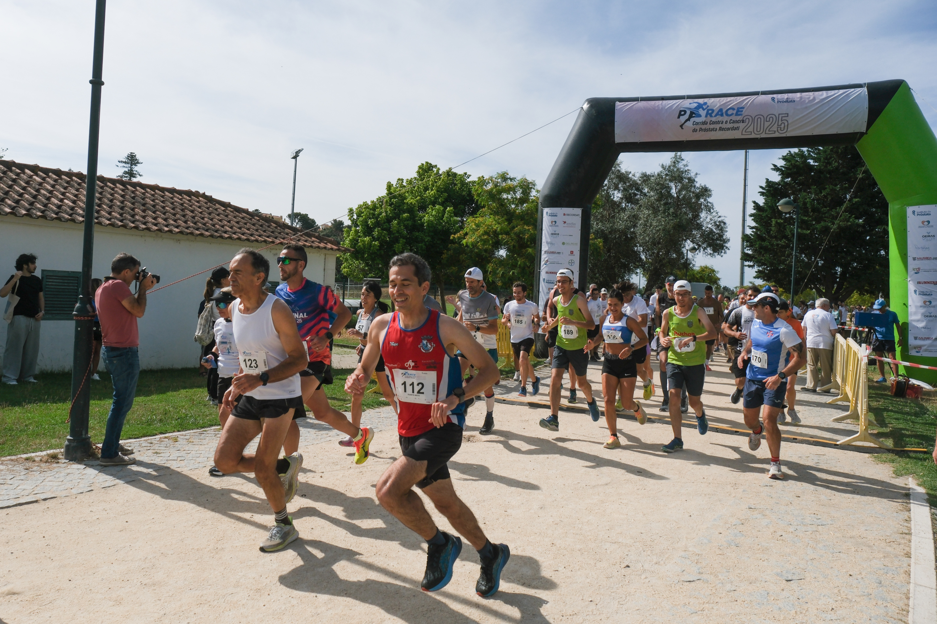 Participantes na partida da P-Race
