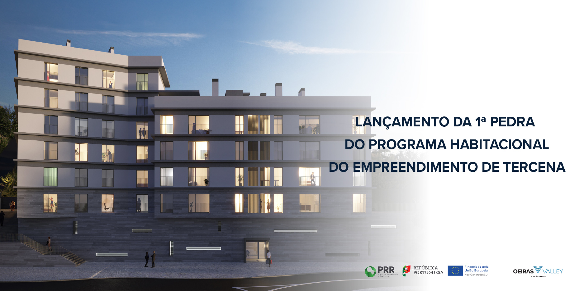 Banner com descrição do evento e imagem do projeto. 