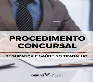 procedimento concursal segurança e saúde