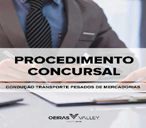 Concurso para Assistente Operacional da área de Condução de Transportes Pesados de Mercadorias