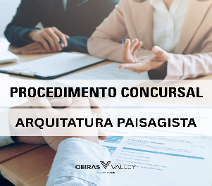 Procedimento Concursal Arquitetura Paisagista 