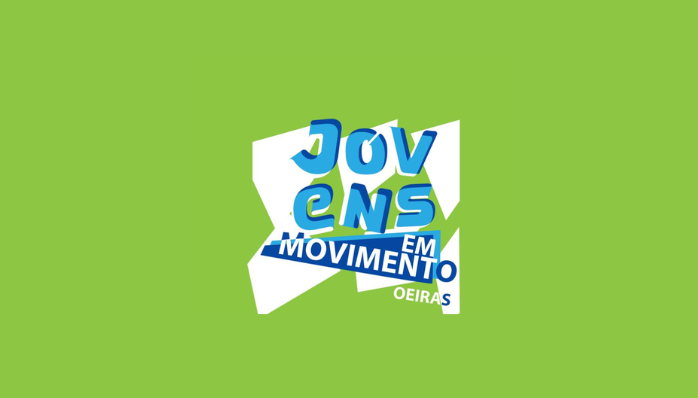 nome do programa num fundo verde intenso